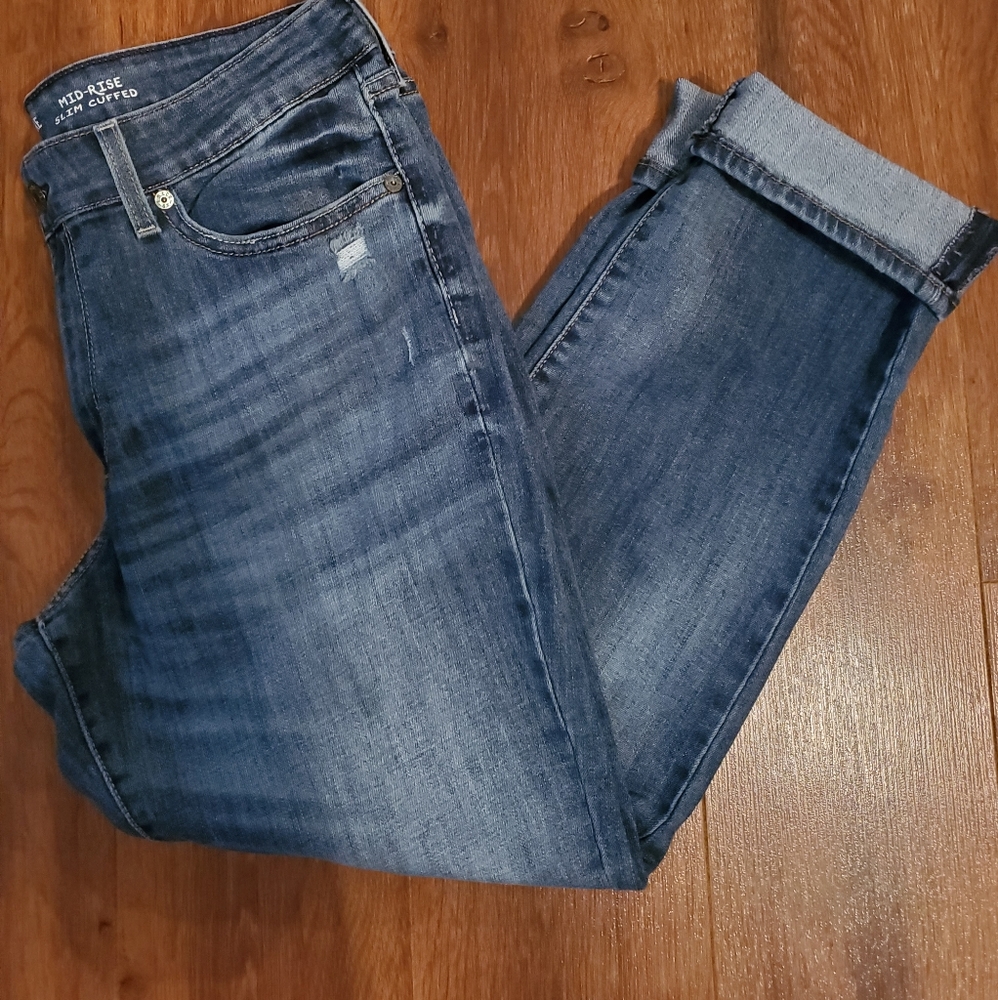 Levi cropped jeans